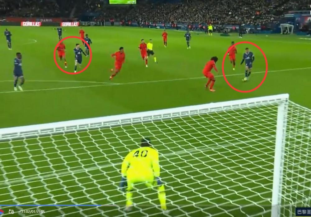  巴黎FC定位球防守严密，密集站位化解对手高空威胁